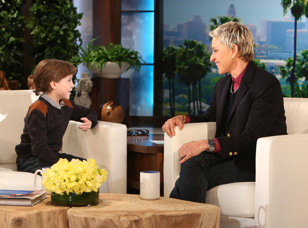 Jacob Tremblay, Ellen DeGeneres Jacob Tremblay, Ellen DeGeneres